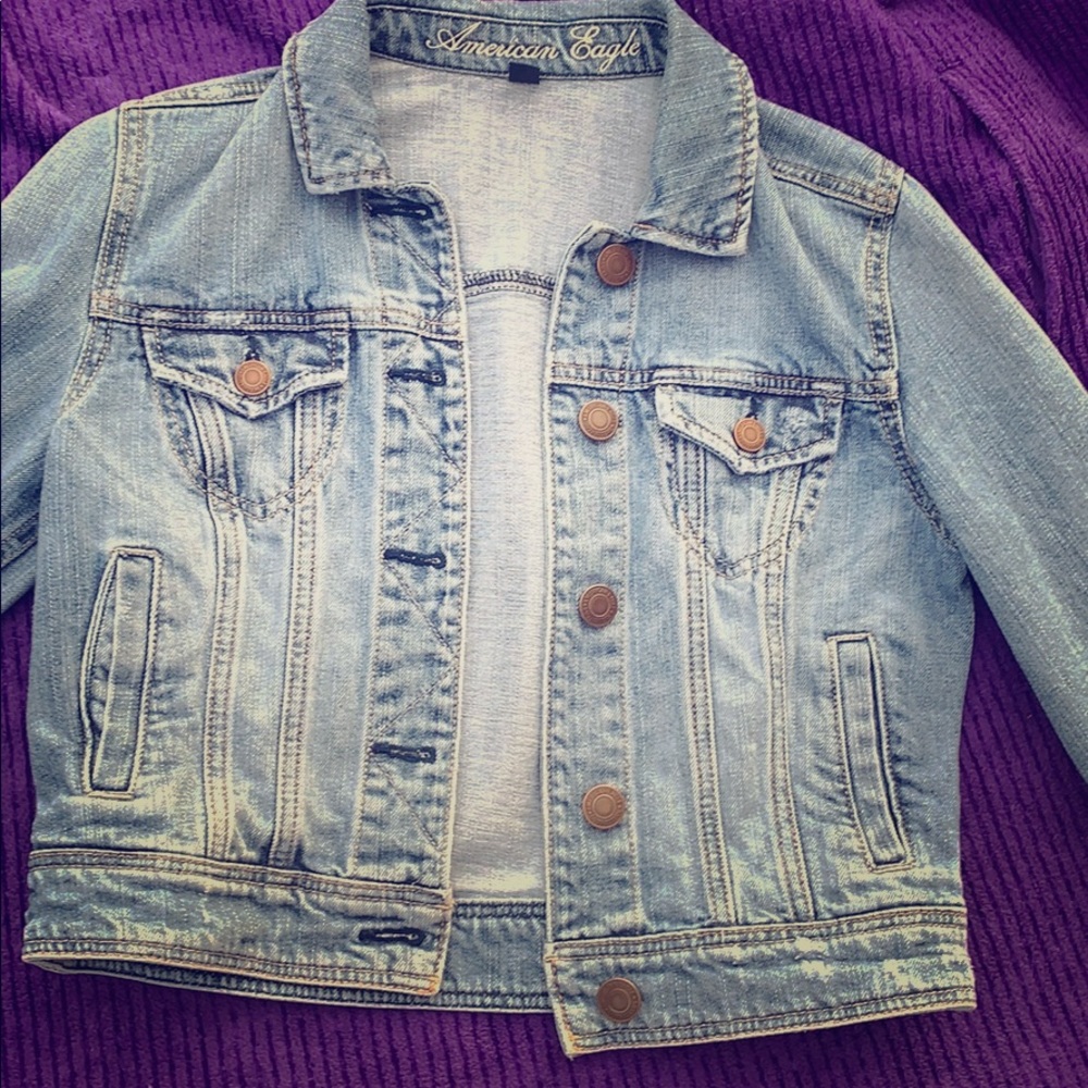 American eagle jean jacket